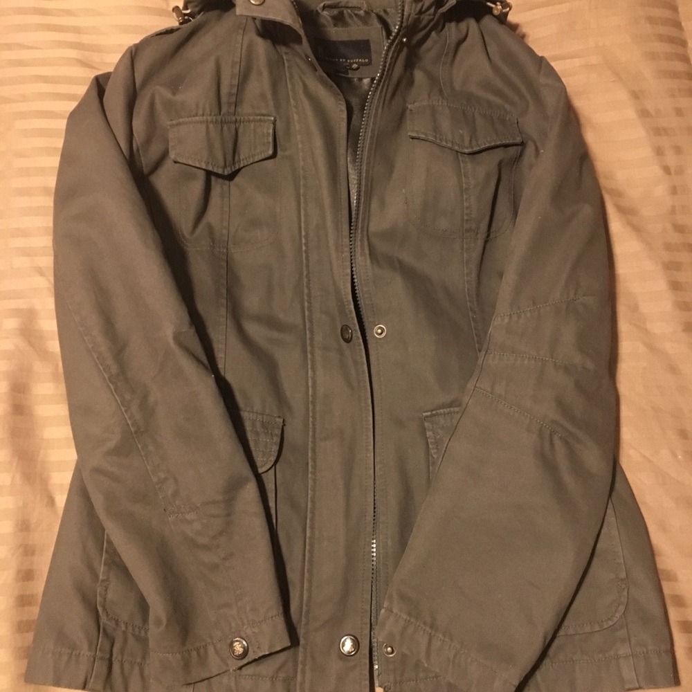 Canvas Olive Coat